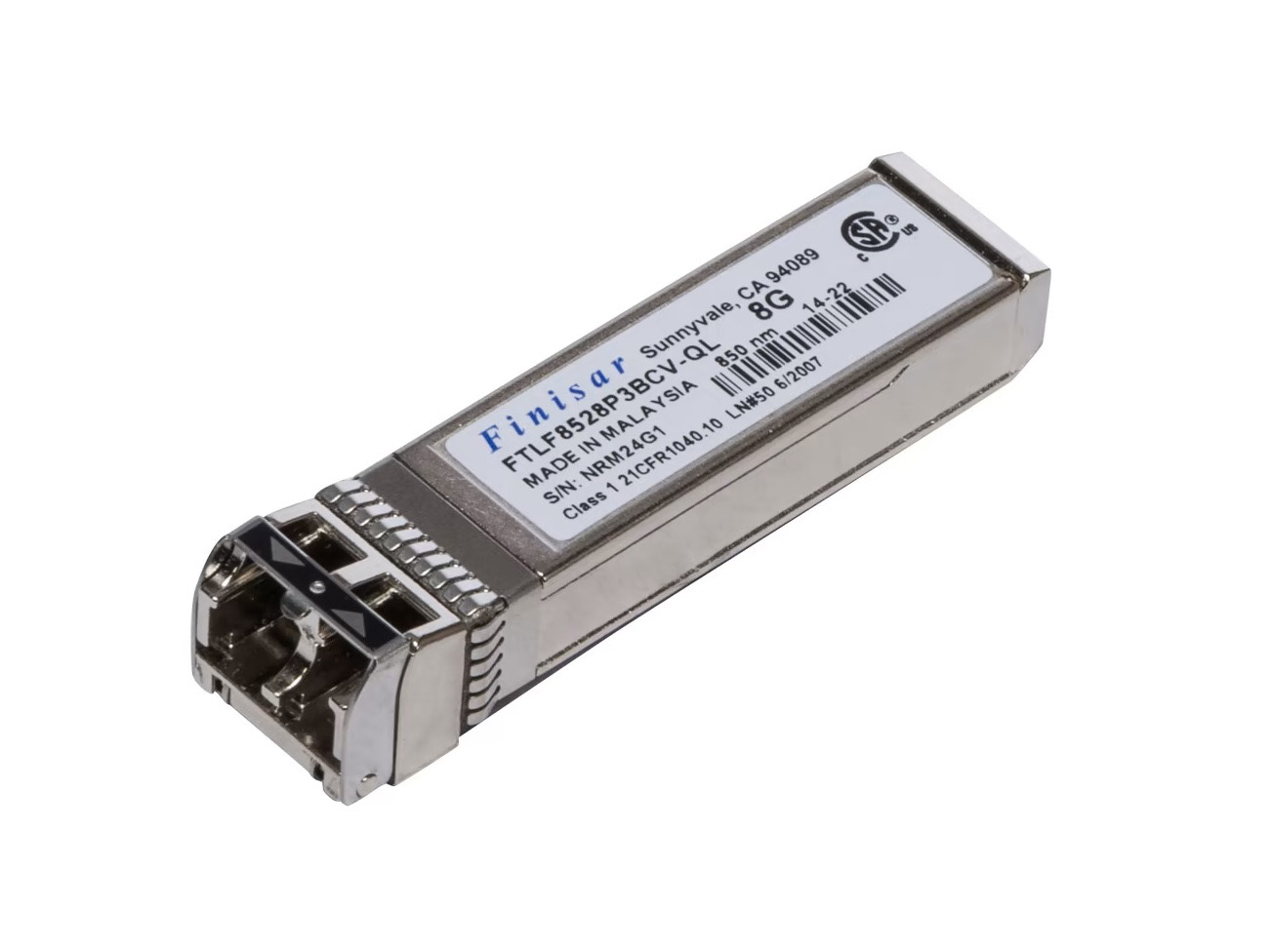 FC SFP FINISAR 8GB LC FTLF8528P3BCV-QL - Repairland