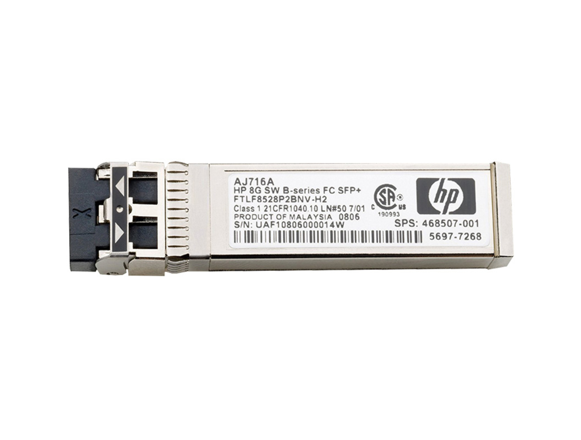 FC SFP+ HP 8GB LC AJ716A - Repairland