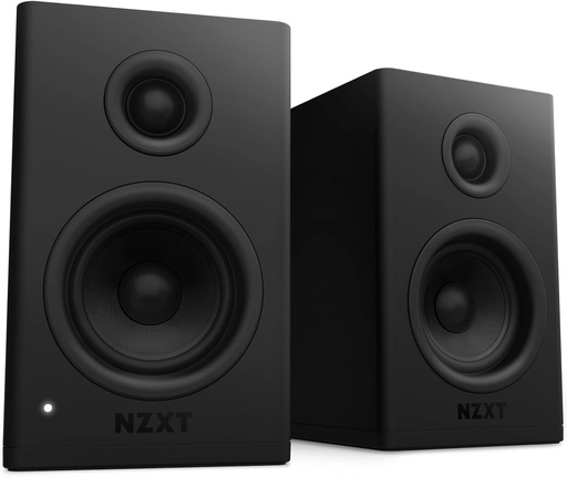 NZXT Relay PC Gaming Desktop Speakers Black NZXT