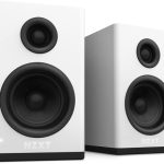 NZXT Relay PC Gaming Desktop Speakers White NZXT