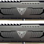 Patriot Viper Steel 32GB DDR4 RAM με 2 Modules (2x16GB) και Ταχύτητα 3200 για Desktop Patriot