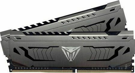 Patriot Viper Steel 32GB DDR4 RAM με 2 Modules (2x16GB) και Ταχύτητα 3600 για Desktop Patriot