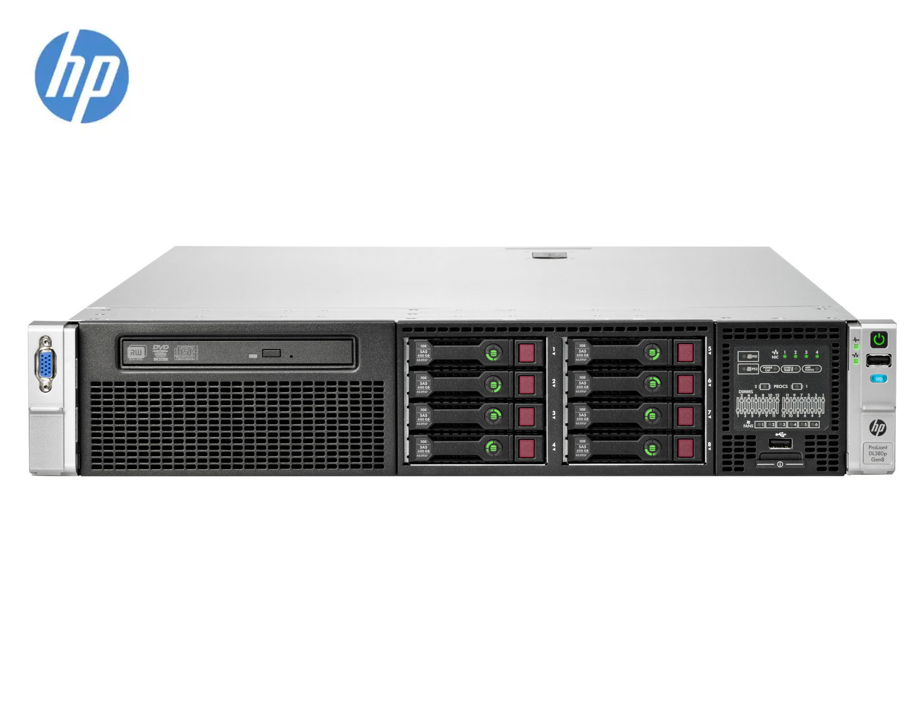 SERVER HP DL385p G8 8SFF 2xAMD 6320/2x8GB/P420i-2GBwB - Repairland