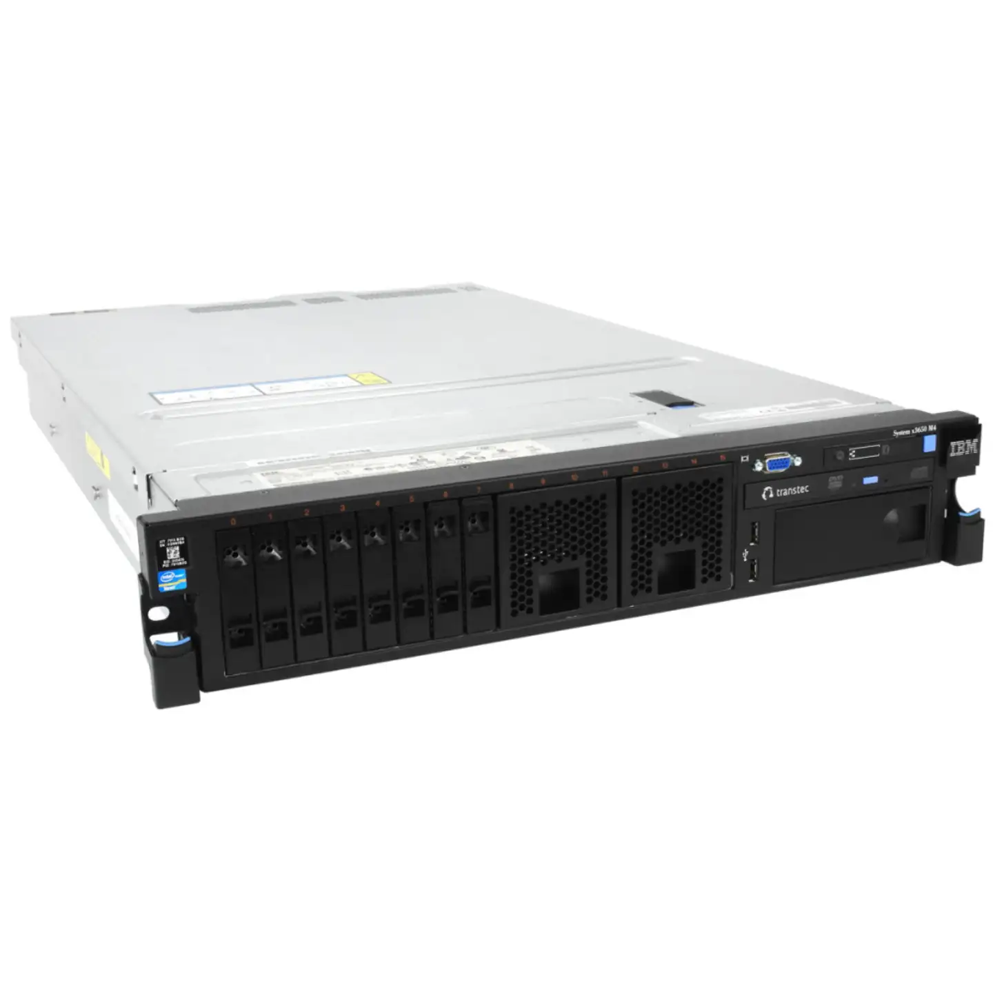 SERVER IBM X3650 M4 8SFF 2xE5-2640/2X4GB/RAID M5110e-512MBwB - Repairland