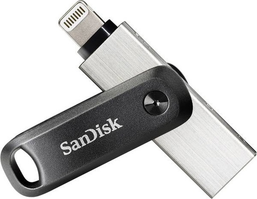 Sandisk iXpand 64GB USB 3.0 Stick με σύνδεση Lightning & USB-A Μαύρο SanDisk