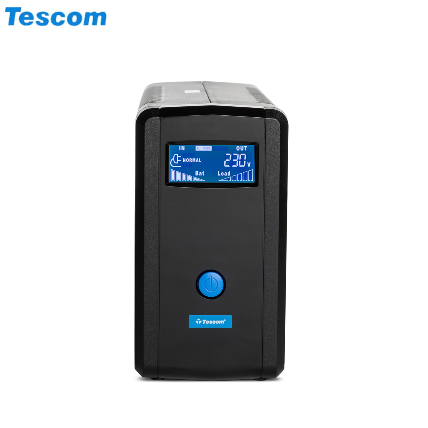UPS 1200VA TESCOM LEO PLUS LCD 1200AP WITH USB P TOWER NEW - Repairland
