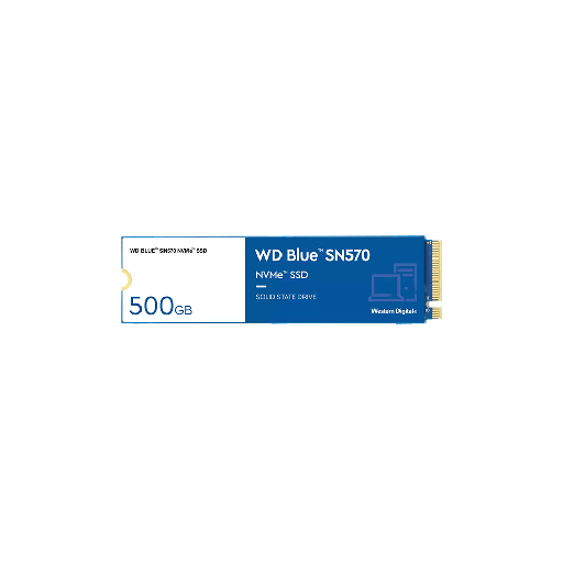 Western Digital Blue SN570 SSD 500GB M.2 NVMe PCI Express 3.0 Western Digital