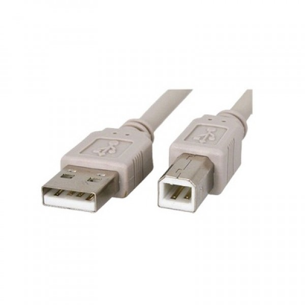 ΚΑΛΩΔΙΟ USB 3.0 (USB-Α-MALE-USB-B MALE) PRINTER GREY NEW - Repairland