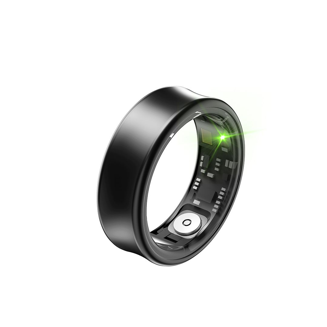 XO RS01 Smart Δαχτυλίδι Μέγεθος 10 Μαύρο XO