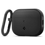 Spigen Vault Θήκη Σιλικόνης με Γάντζο σε Μαύρο χρώμα για Apple AirPods Pro 3 - Spigen