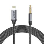 Tech-Protect Ultraboost Braided 3.5mm to Lightning Cable Μαύρο 1m (4651607) - Tech-Protect