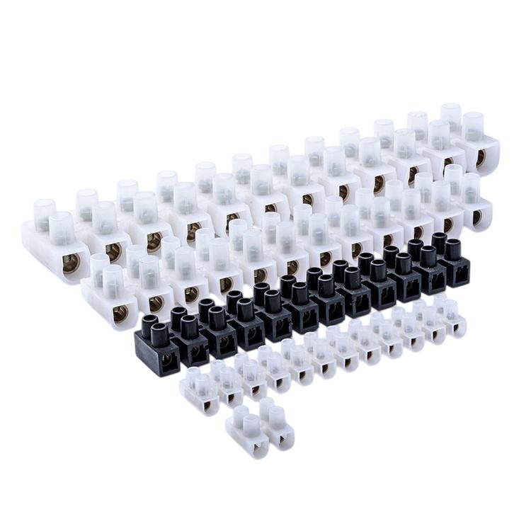 ATC Ηλεκτρολογικές Κλέμες 16A-12MM² (U Type) Λευκές PE 10τμχ Atc
