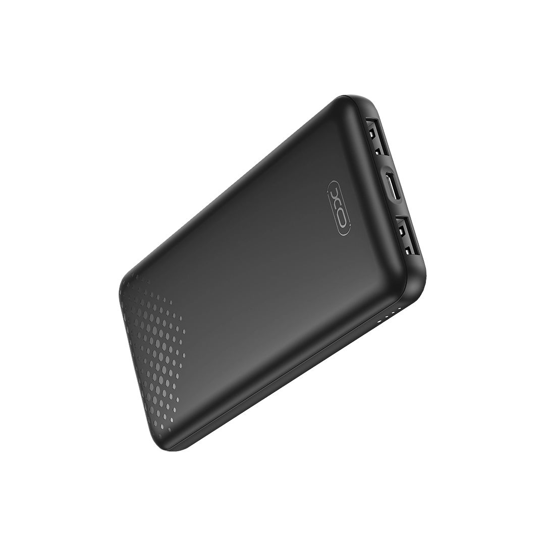 XO PB312 Powerbank 10.000mAh Μαύρο XO