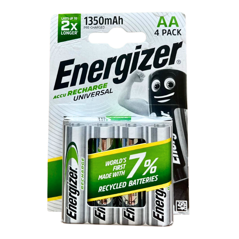 Energizer Επαναφορτιζόμενες Μπαταρίες AA/R6 1350mAh/4BP Energizer