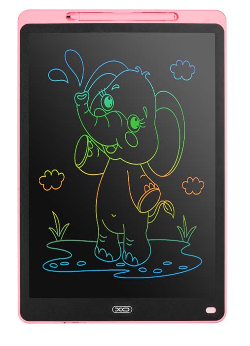 XO V02 LCD Tablet Σημειώσεων/ Ζωγραφικής 16" (Ροζ) XO