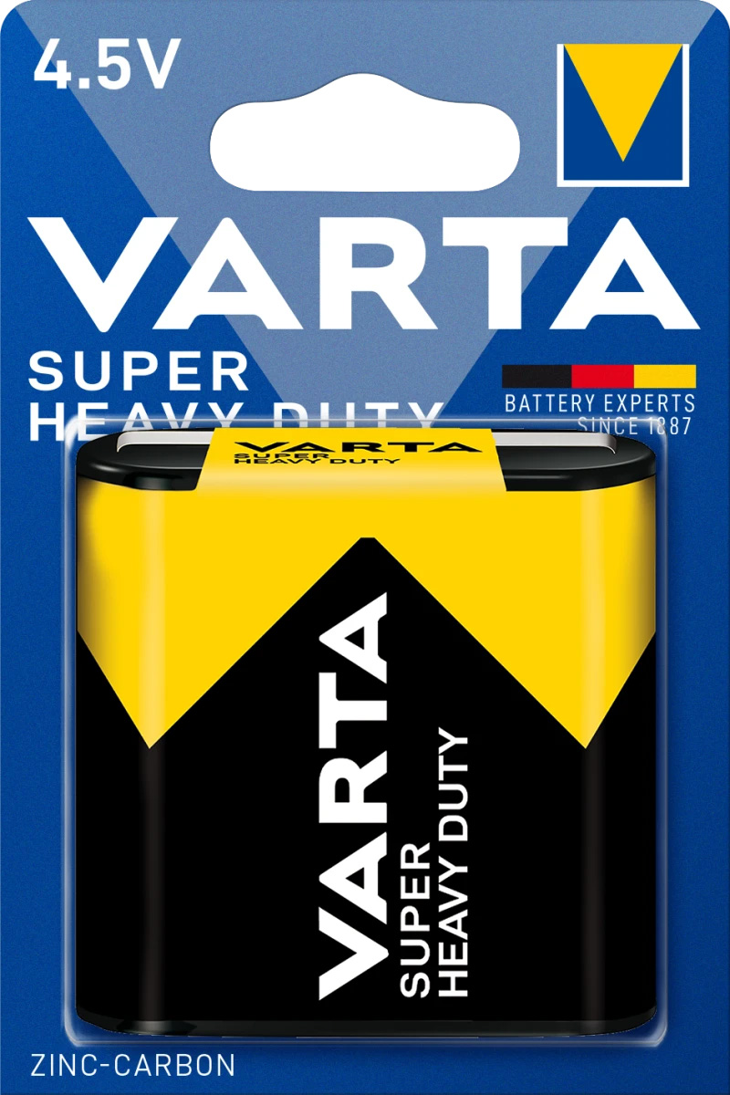 Varta Απλή 3R12 4.5V (1τμχ) Varta