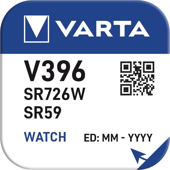 Varta Ρολογιού V396 (1τμχ) Varta