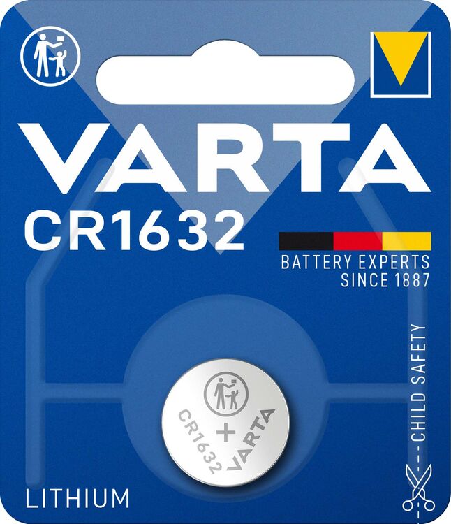 Varta Κουμπί Λιθίου CR1632 (1τμχ) Varta