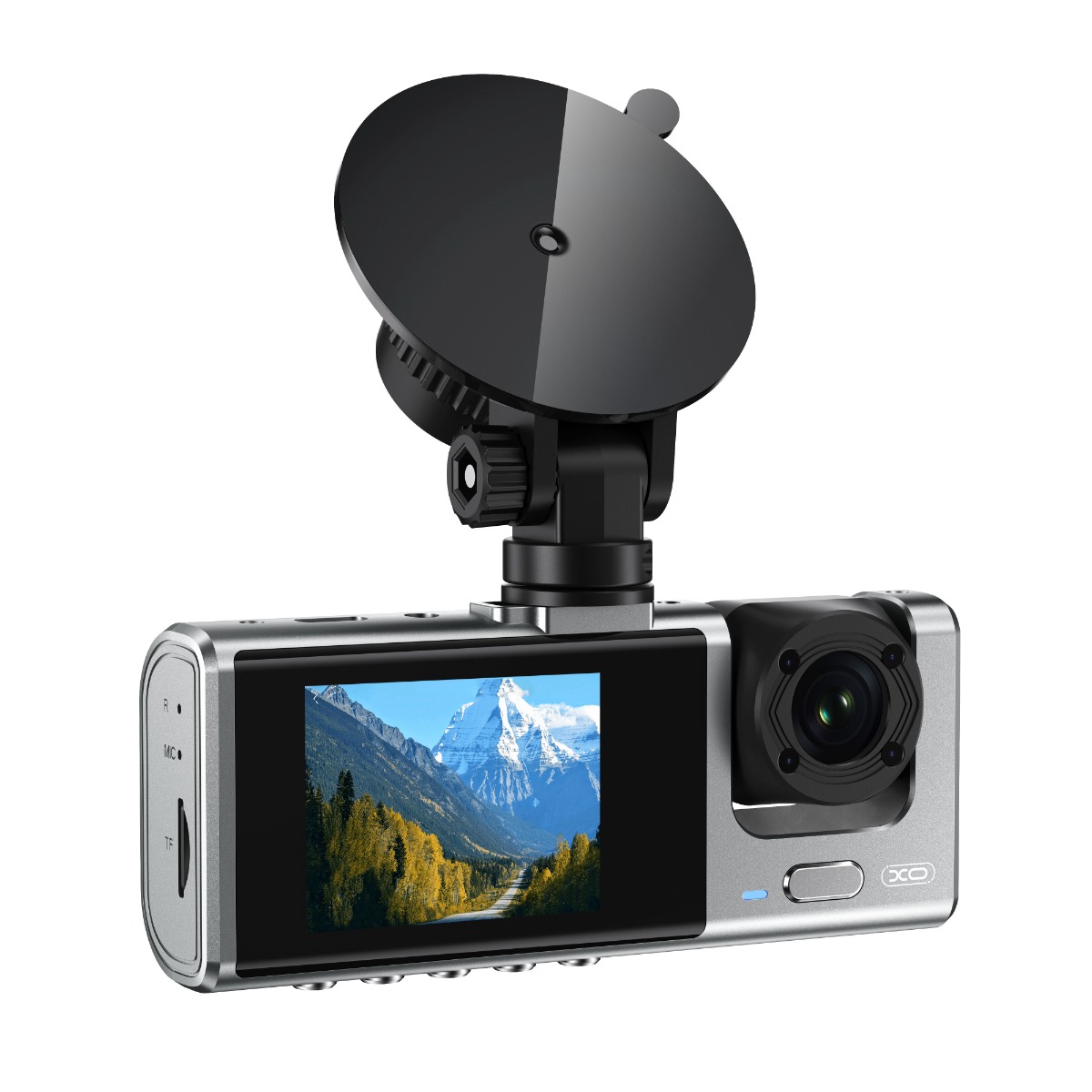 XO XJ03 Εμπρός και πίσω διπλή βιντεοκάμερα 1080 HD XO