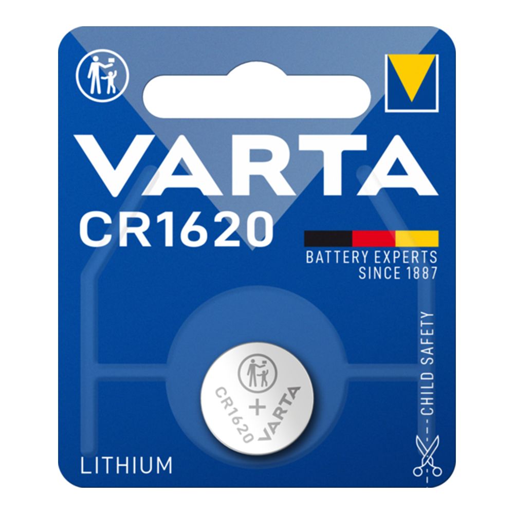 Μπαταρία Λιθίου 3V Varta CR1620 1τμχ VARTA