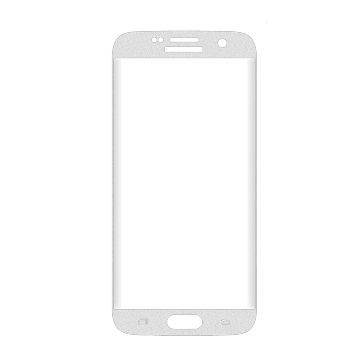3D Full Cover Glass 9H Samsung Galaxy S6 edge Λευκό OEM