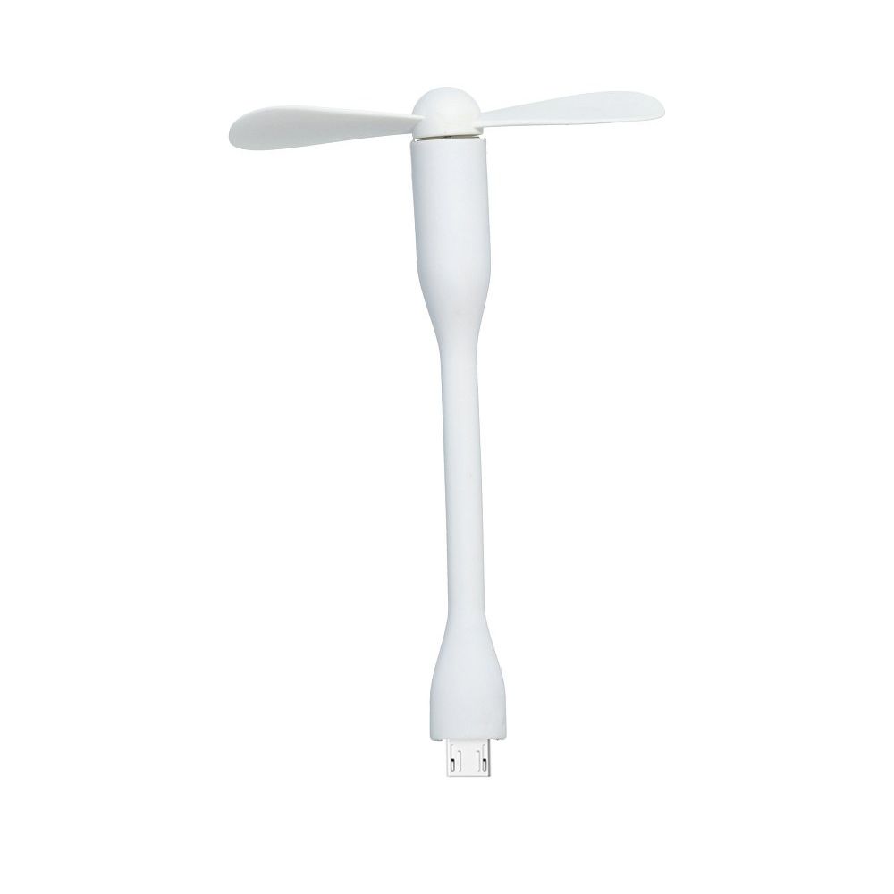 Ανεμιστήρας Φορητός Micro USB Λευκό OEM