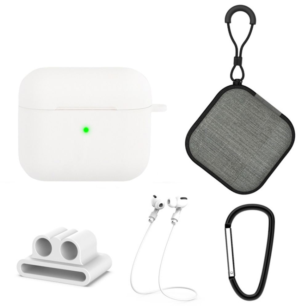 Σετ 5 σε 1 Sonique Soft Touch για AirPods 3 Λευκό Sonique