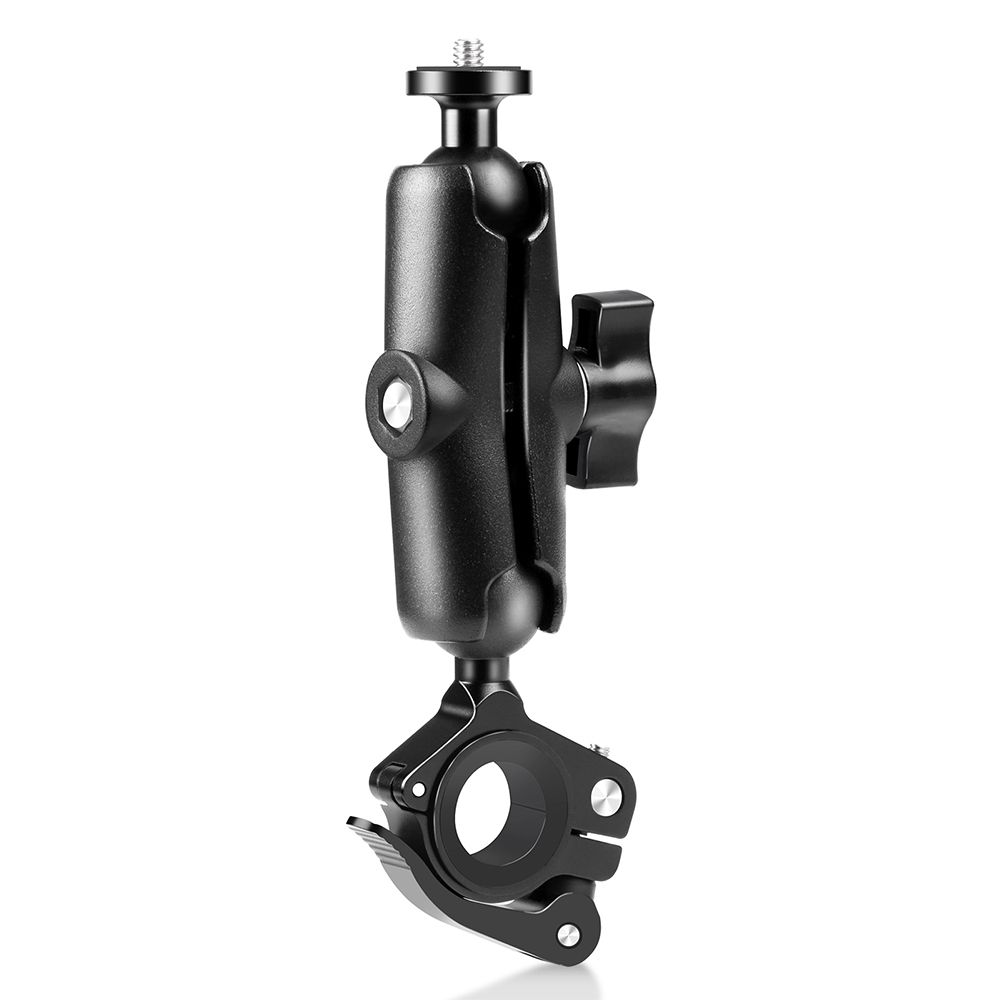Puluz Βάση Μοτοσυκλέτας O-Clip Quick Release για GoPro / Action Cameras Μαύρο Puluz