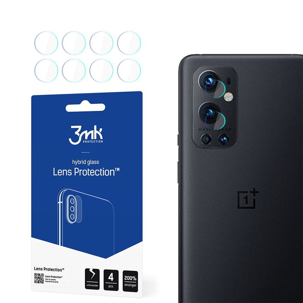 3MK FG Camera Lens Flexible Glass Film Prοtector 7H (4τμ) OnePlus 9 Pro 3MK