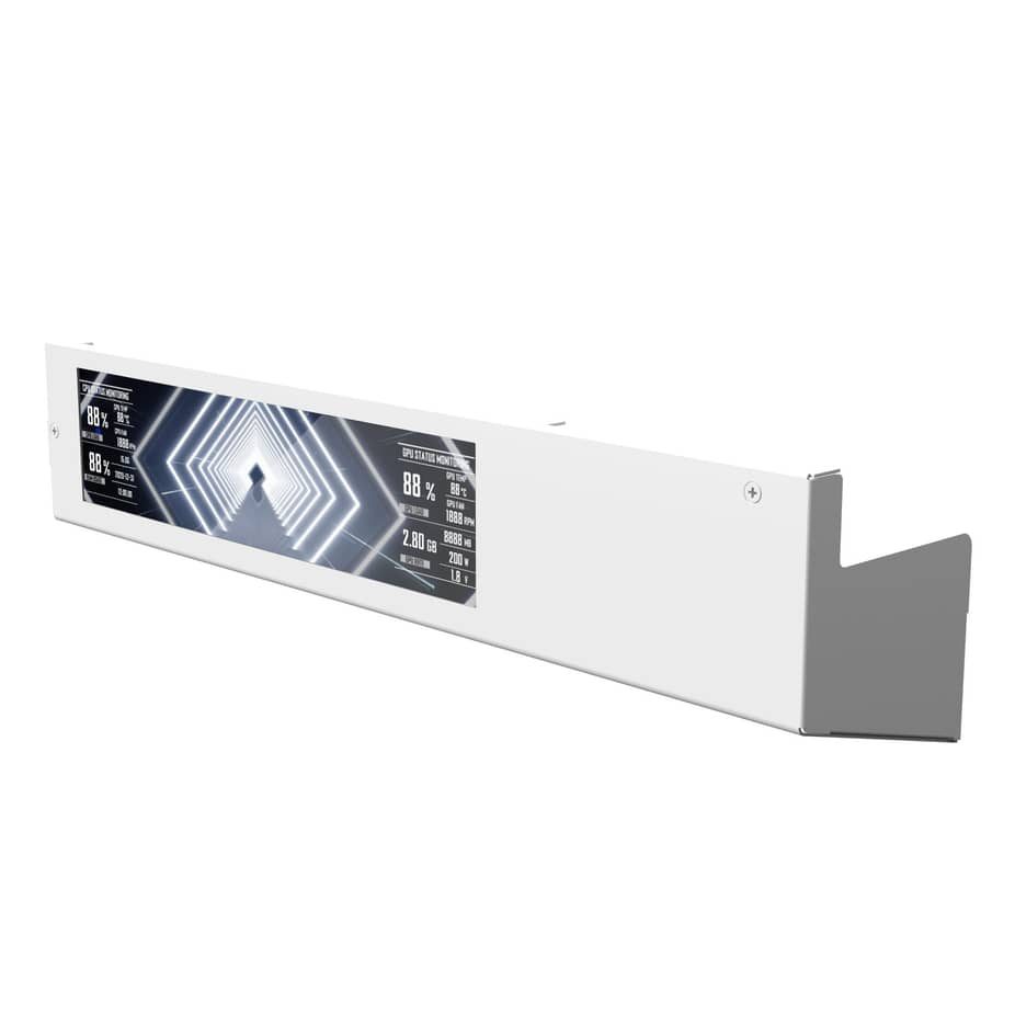 Lian Li 9.2" Universal Screen Mount White for O11Vision M