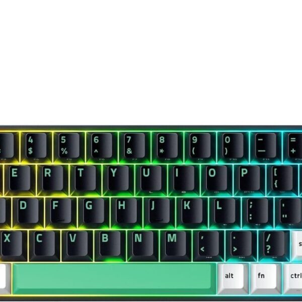 RAZER Reclusa X Mini 65% - Hot Swappable Gaming Keyboard  - Orange Tactile Switches - US Layout
