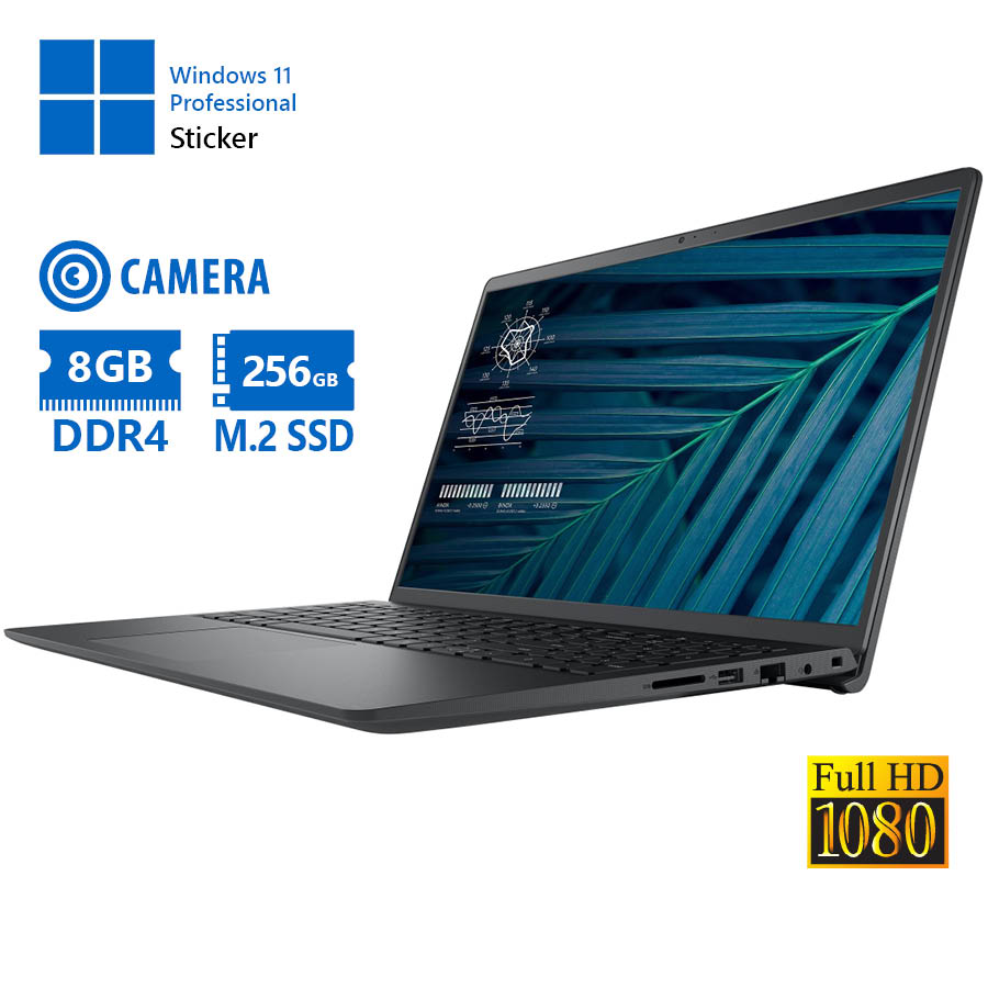Dell Vostro 15-3510 i5-1135G7/15.6``FHD/8GB DDR4/256GB M.2 SSD/No ODD/Camera/11P Grade A Refurbished