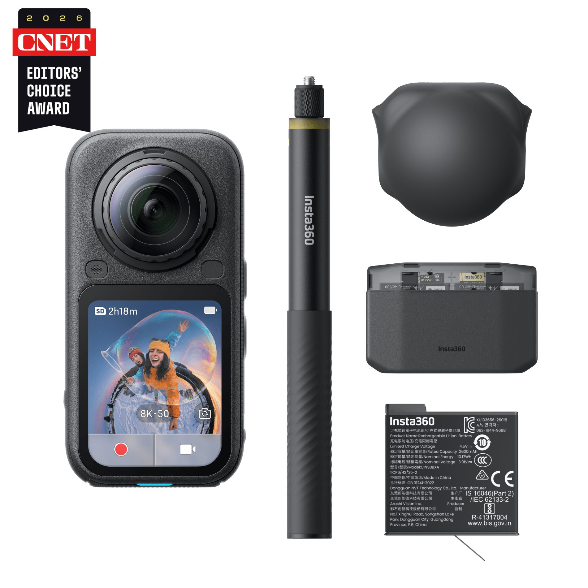 Insta360 X6 Essentials Bundle - 8K