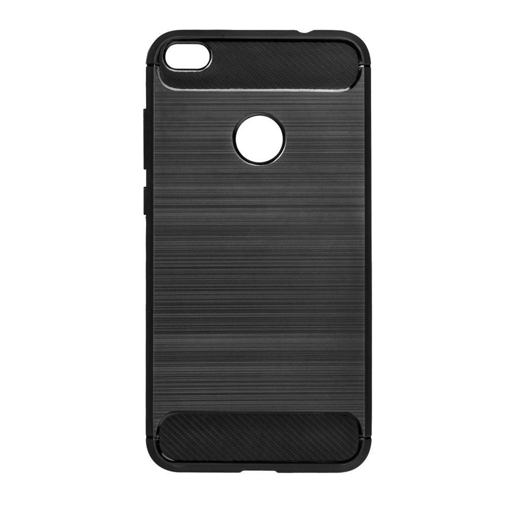 Θήκη Σιλικόνης Carbon TPU Fiber Brushed Huawei P9 lite (2017) / P8 lite (2017) / Honor 8 Lite Μαύρο OEM